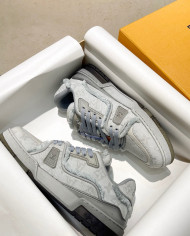 LV couple style sports sneakers