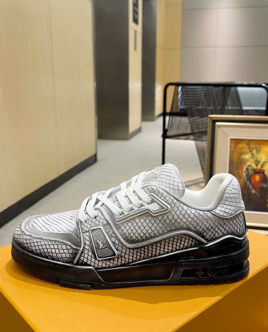 LV couple style sports sneakers