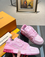 LV couple style sports sneakers