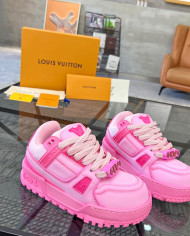LV couple style bread sports sneakers