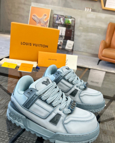 LV couple style bread sports sneakers