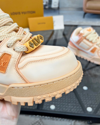 LV couple style bread sports sneakers