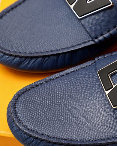 LV bean shoes leather shoes