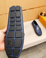 LV bean shoes leather shoes