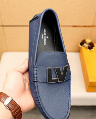 LV bean shoes leather shoes