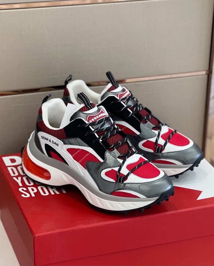DDGB high end casual shoes low cut color blocking increased height