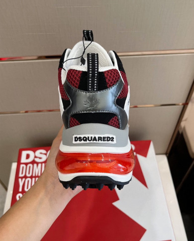 DDGB high end casual shoes low cut color blocking increased height