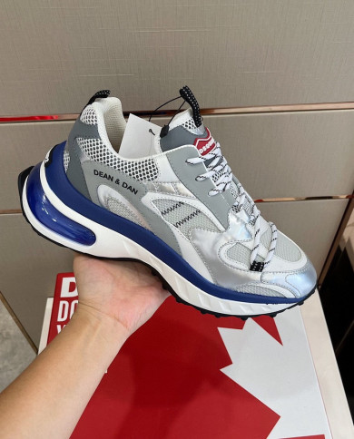 DDGB high end casual shoes low cut color blocking increased height