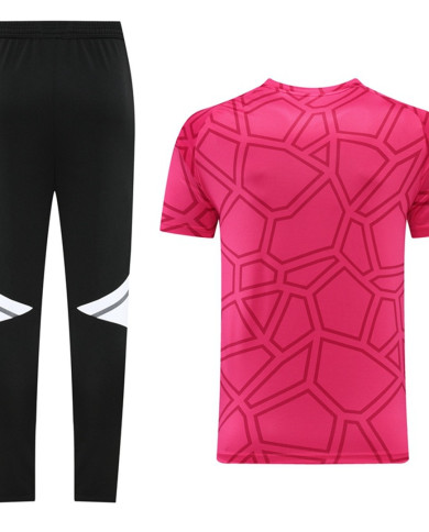 Adidas Short sleeved suit AD01 Rose Powder Set