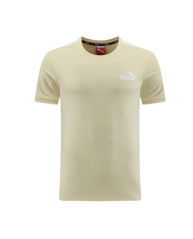 PUMA Short sleeved suit PD01 Apricot Pants Set