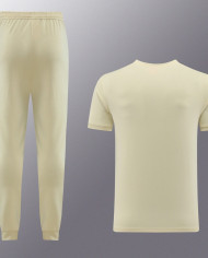 PUMA Short sleeved suit PD01 Apricot Pants Set