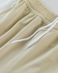 PUMA Short sleeved suit PD01 Apricot Pants Set