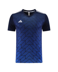 Adidas Short sleeved suit AD05 Blue Shorts Set