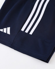Adidas Short sleeved suit AD05 Blue Shorts Set