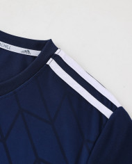 Adidas Short sleeved suit AD05 Blue Shorts Set