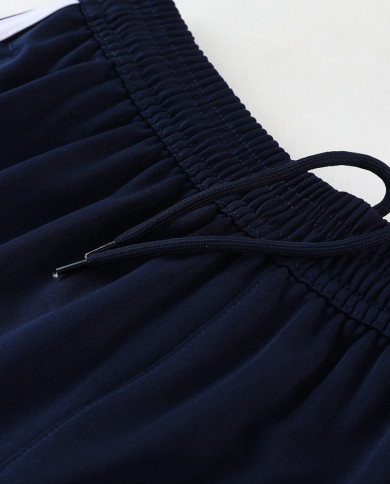 Adidas Short sleeved suit AD05 Blue Shorts Set