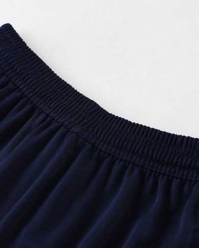 Adidas Short sleeved suit AD05 Blue Shorts Set
