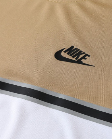 Nike Short sleeved suit ND01 khaki pants set