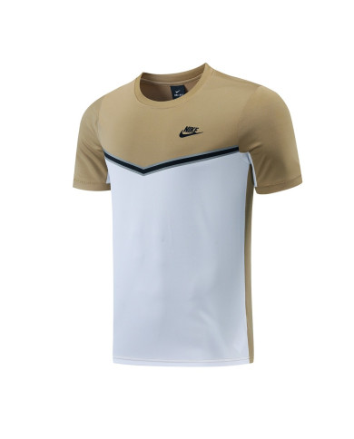 Nike Short sleeved suit ND01 khaki pants set