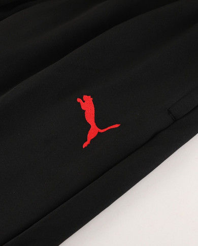 PUMA Short sleeved suit PD02 Red Pants Set