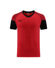 PUMA Short sleeved suit PD02 Red Pants Set