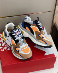 DDGB high end casual shoes low cut color blocking increased height