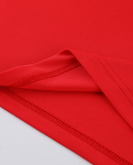 Nike Short sleeved suit ND02 Red Pants Set