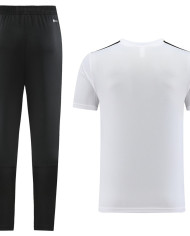 Adidas Short sleeved suit AD05 White Pants Set
