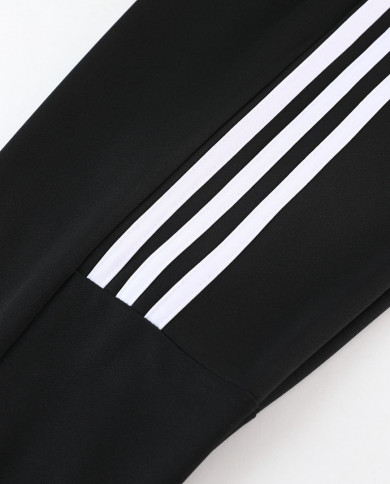 Adidas Short sleeved suit AD05 White Pants Set