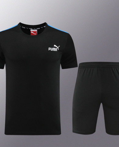 PUMA Short sleeved suit PD01 black shorts set
