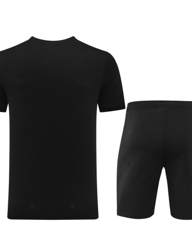 PUMA Short sleeved suit PD01 black shorts set