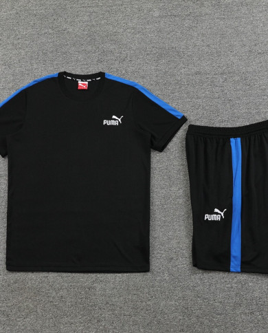 PUMA Short sleeved suit PD01 black shorts set