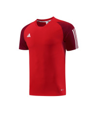 Adidas Short sleeved suit AD03 Red Shorts Set
