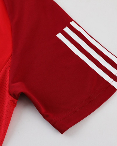 Adidas Short sleeved suit AD03 Red Shorts Set