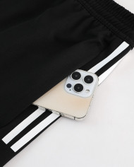 Adidas Short sleeved suit AD03 Red Shorts Set