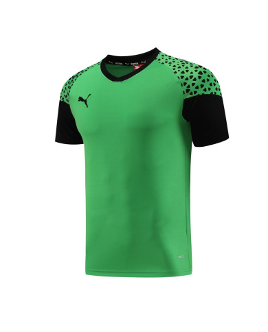 PUMA Short sleeved suit PD02 Green Pants Set