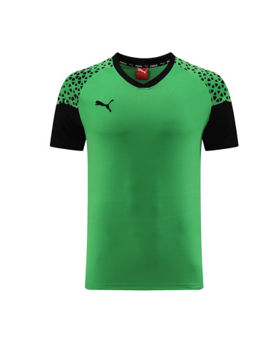 PUMA Short sleeved suit PD02 Green Pants Set