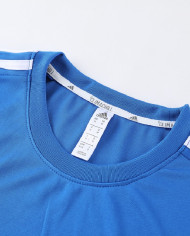 Adidas Short sleeved suit AD02 Colorful Blue Shorts Set