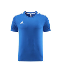 Adidas Short sleeved suit AD02 Colorful Blue Shorts Set