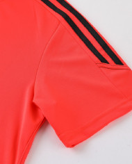 Adidas Short sleeved suit AD02 Orange Pants Set