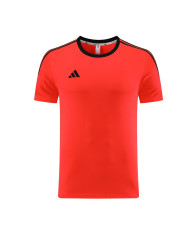 Adidas Short sleeved suit AD02 Orange Pants Set