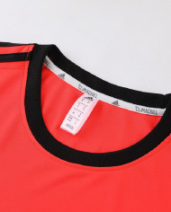 Adidas Short sleeved suit AD02 Orange Pants Set