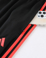 Adidas Short sleeved suit AD02 Orange Pants Set