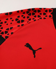 PUMA Short sleeved suit PD02 Red Shorts Set