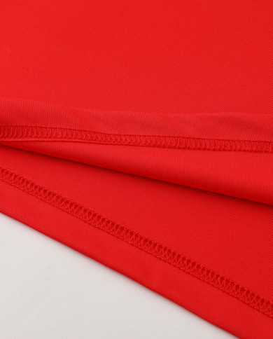PUMA Short sleeved suit PD02 Red Shorts Set