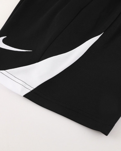 Nike Short sleeved suit ND05 black and white shorts set