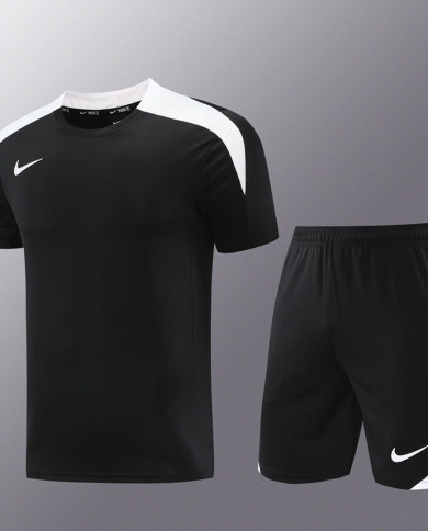 Nike Short sleeved suit ND05 black and white shorts set