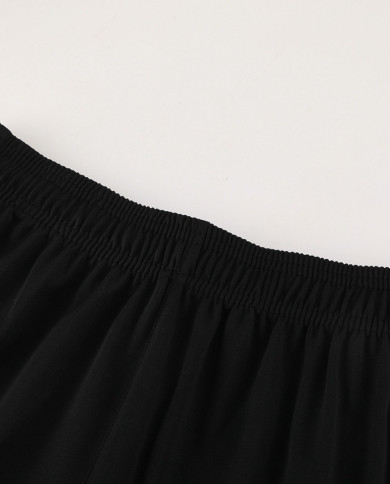 Nike Short sleeved suit ND05 black and white shorts set