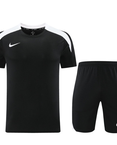 Nike Short sleeved suit ND05 black and white shorts set