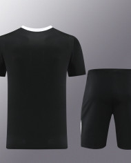 Nike Short sleeved suit ND05 black and white shorts set